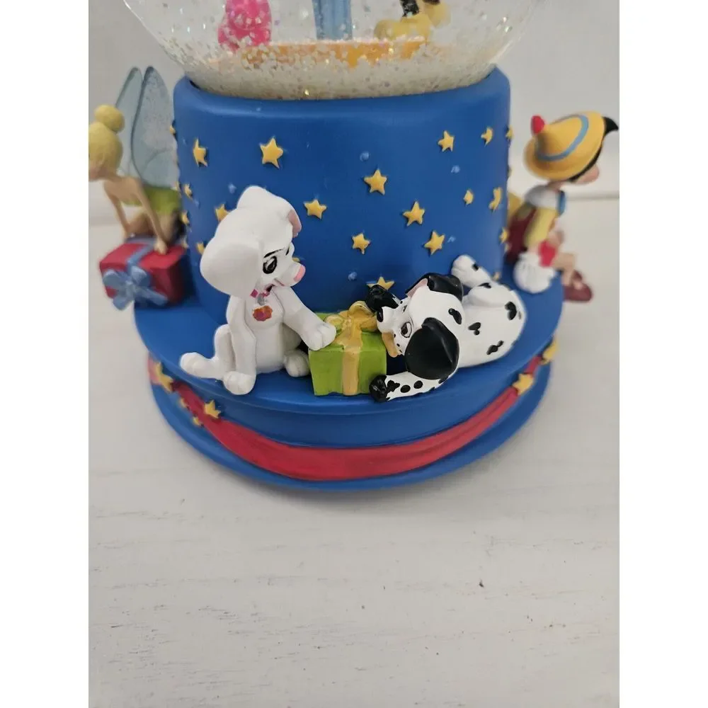 Walt Disney World‎ Walt's 100th Mickey & Minnie Mouse Music Box Snow Globe 2001
